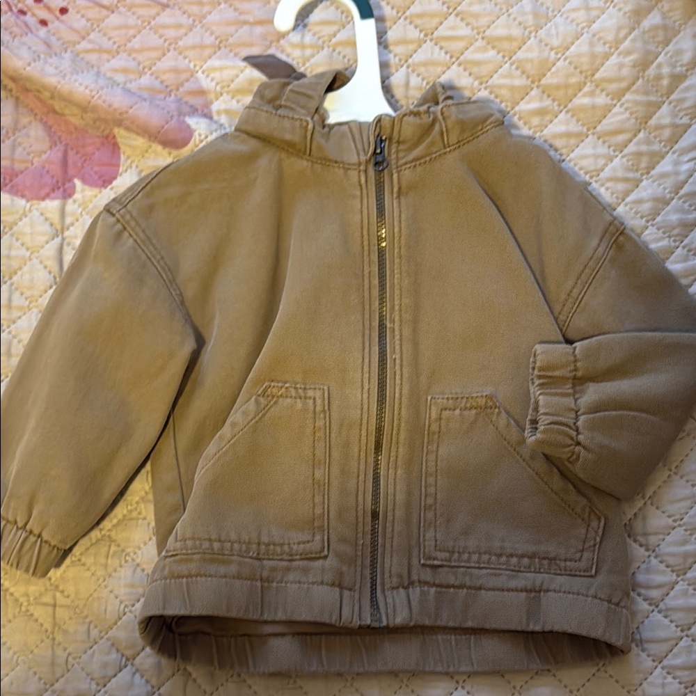 H&M Kids Tan Puffer Jacket